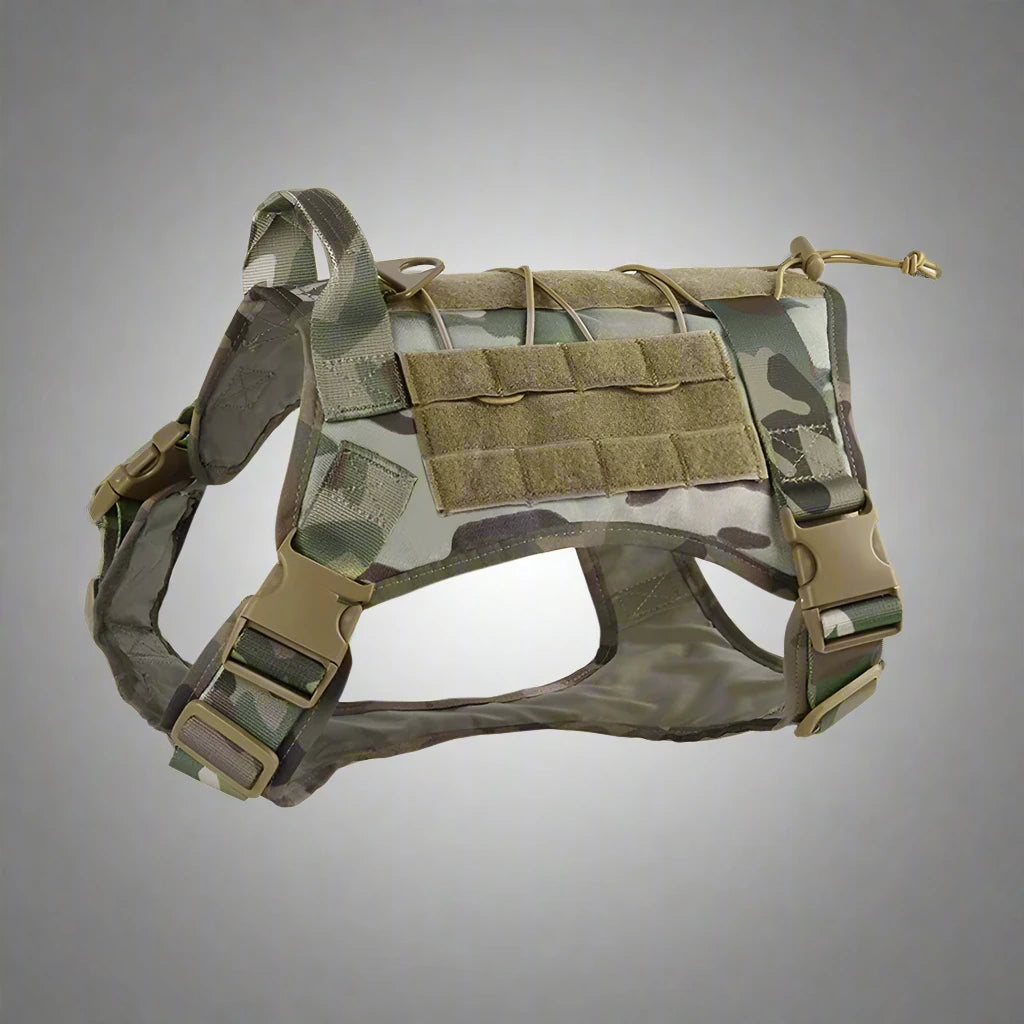 Tactical Dog Harness Leash For Training & Walking