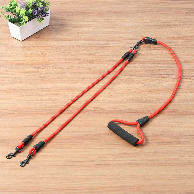 Nylon Dog walking Leash for 2/3/4 Dogs